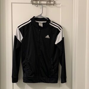 Adidas Kids Black and White Jacket